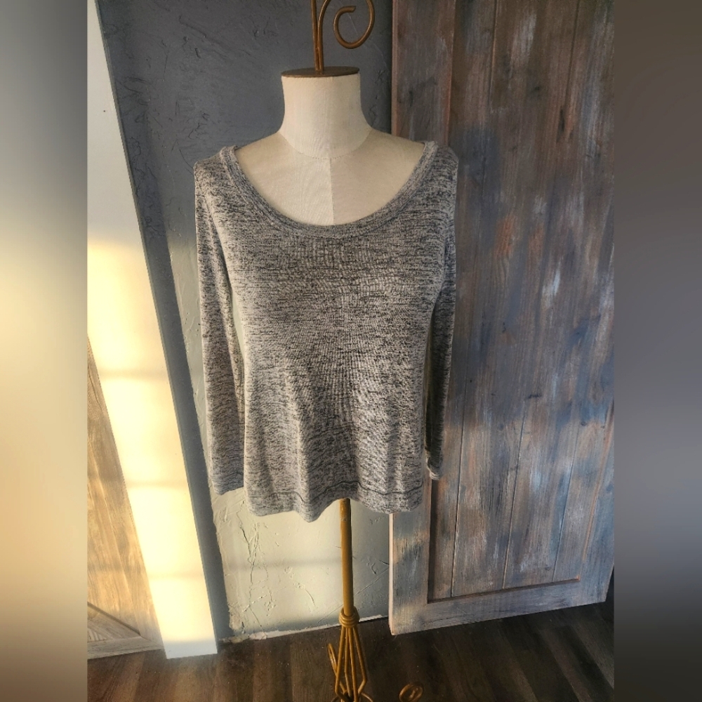 Charlotte Russe Gray Knit Sweater